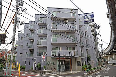 外観:パークサイド用賀の外観(南西側から) 外観:パークサイド用賀の外観(南西側から)