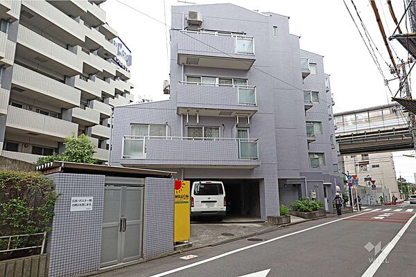 パークサイド用賀の外観（北側から）