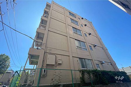 等々力コーポラスの外観(北東側から)