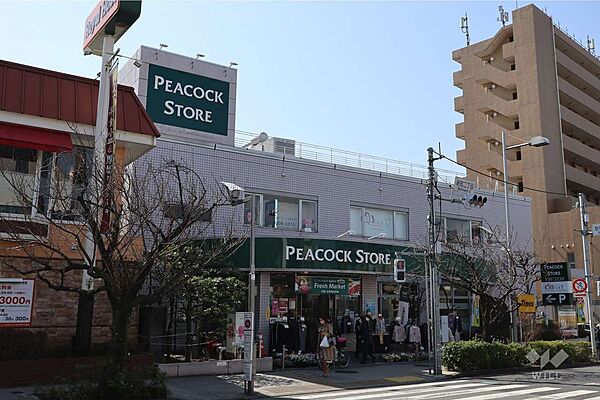 ピーコックストア(桜新町店)の外観