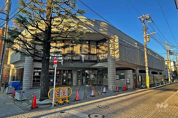 尾山台図書館の外観