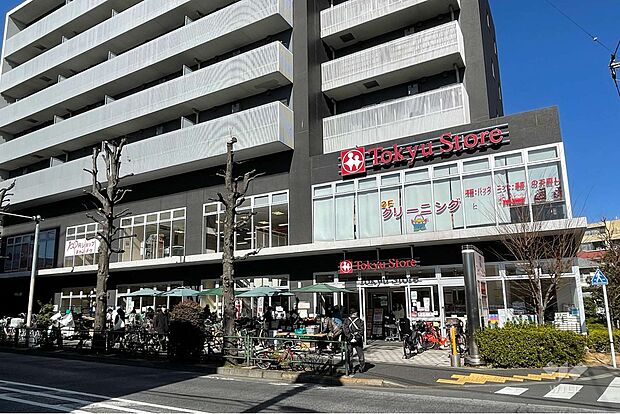 東急ストア(駒沢通り野沢店)の外観