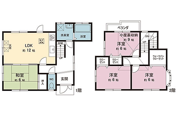 間取図です。図面と異なる場合は現況を優先させていただきます。