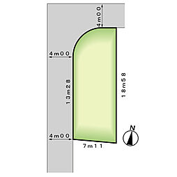 下高井戸3丁目 売地（更地引渡し）の土地画像