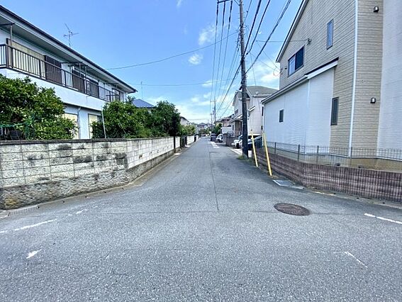 閑静な住宅街で...