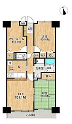 間取図画像 2SLDK