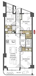 イトーピア小金公園 3LDKの間取図画像