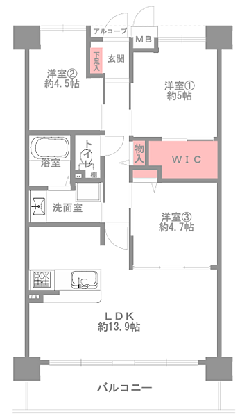 間取り：327002344734