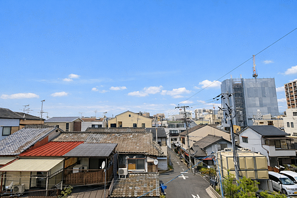 眺望　3階バルコニーからの眺めです。