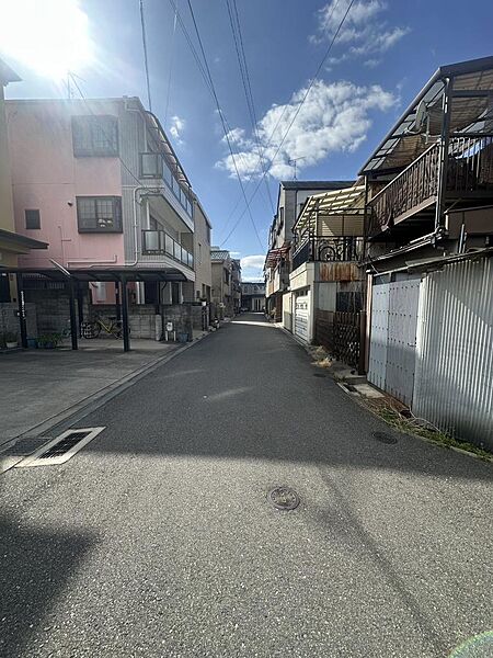 北側道路