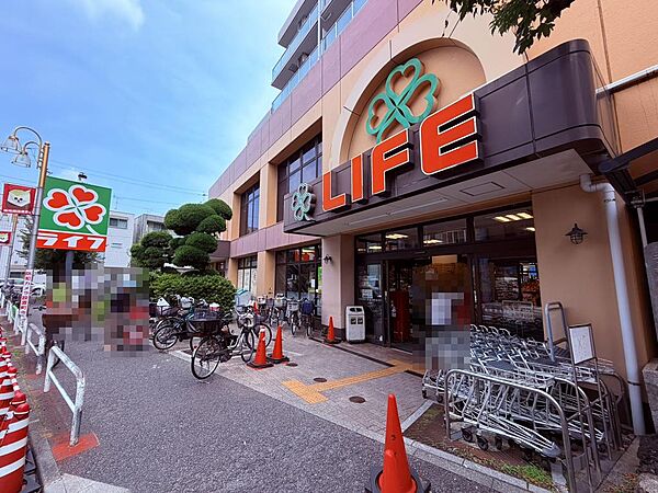 ライフ武蔵小山店：徒歩8分（640ｍ）