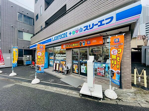 ローソン ・スリーエフ品川小山台店：徒歩7分（550ｍ）