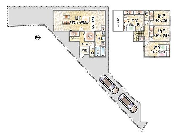 間取り：327001540940