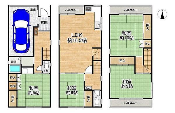 間取り：327001662419