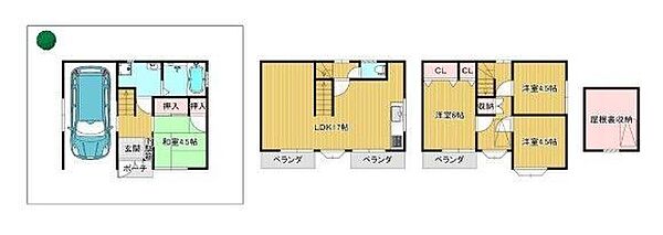 間取り：327001545856