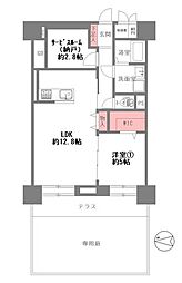 間取図画像 1SLDK