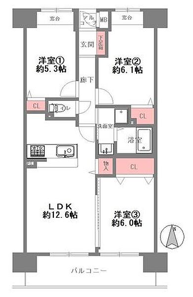 間取り：327002792107