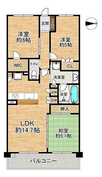 間取り：327001662375