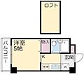 メゾン春3番館4階3.4万円