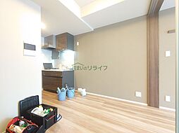 都営大江戸線 門前仲町駅 徒歩5分の賃貸マンション 7階1DKのリビング/ダイニング