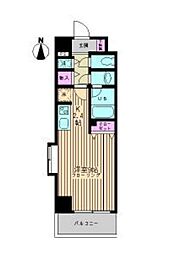 東京メトロ東西線 葛西駅 徒歩5分の賃貸マンション 5階1Kの間取り