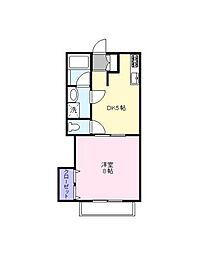 東京メトロ東西線 葛西駅 徒歩13分の賃貸アパート 1階1DKの間取り