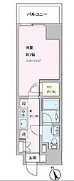 エクセレンティ市川 1Kの間取図画像