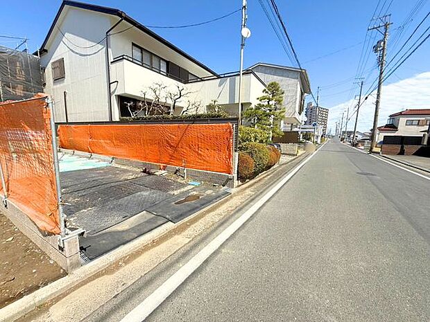 (南側)前面道路