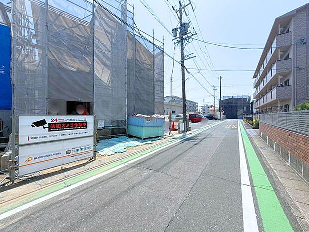 前面道路含む現地写真