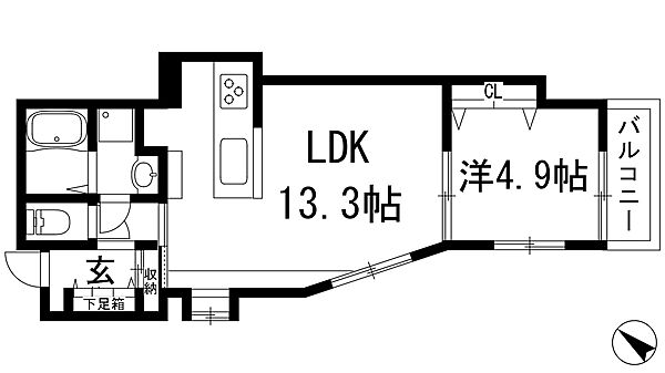 同じ建物の物件間取り写真 - ID:228047469852