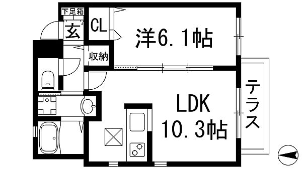 同じ建物の物件間取り写真 - ID:228048141418