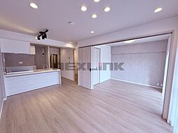 グリーンヒル市川 2LDKのリビング/ダイニング