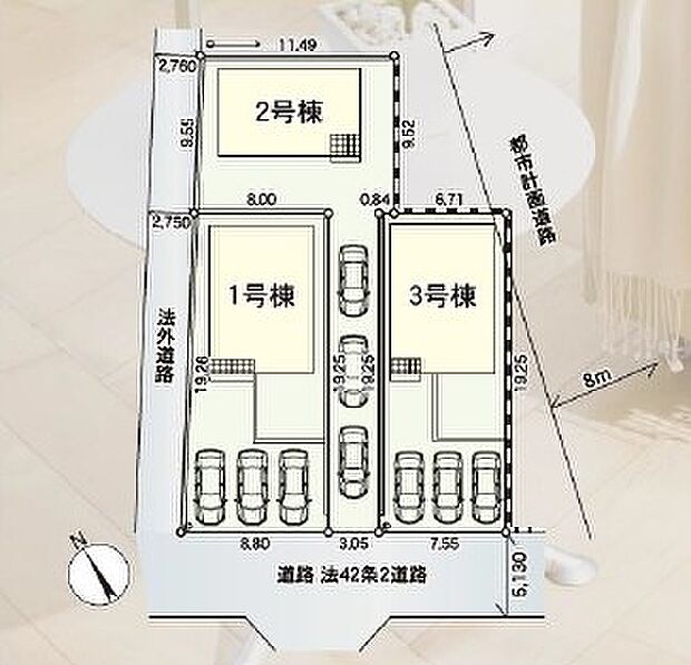 ※配置図です。