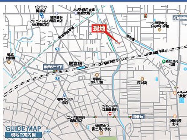 ※現地案内図です。