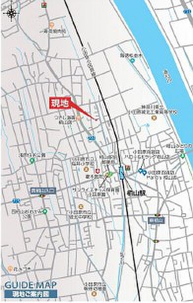 ※現地案内図です。