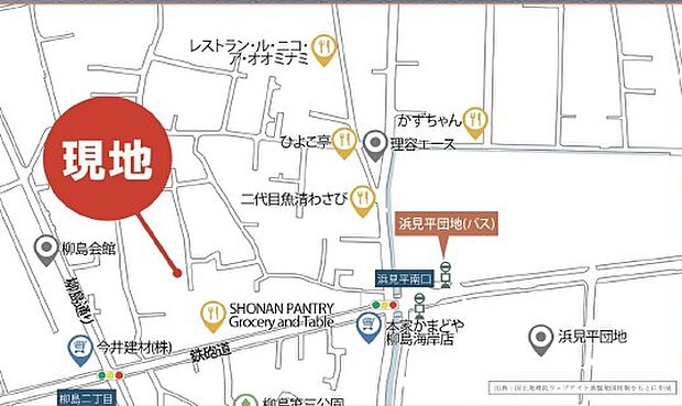 ※現地案内図です。