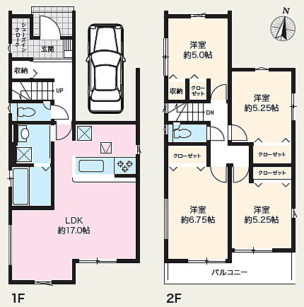※間取り図と現況が異なる場合には、現況を優先とさせていただきます。