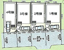 区画図：図面と現況が異なる場合は現況優先となります。