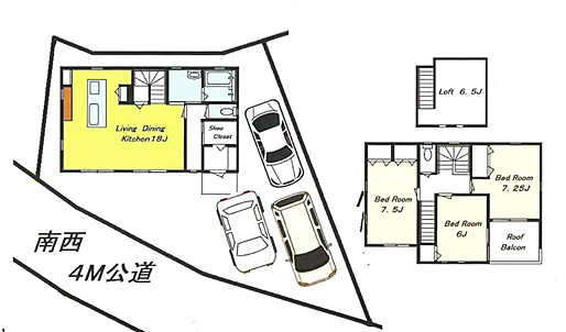 図面と現況が異なる場合は現況優先といたします。