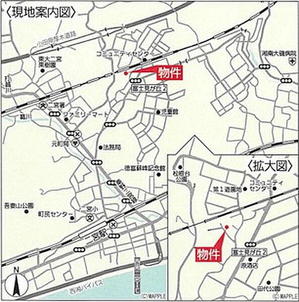 周辺地図です