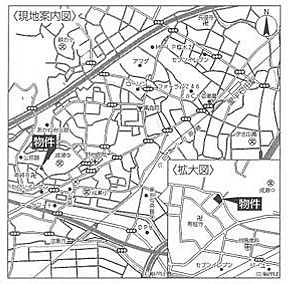 ※現地案内図
