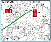 ※現地案内図