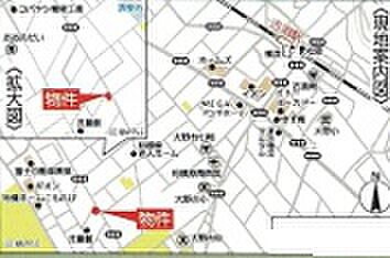地図を拡大表示