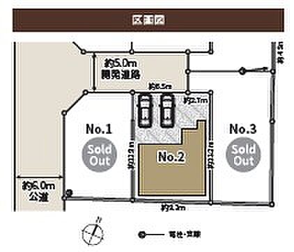 ※区画図※図面と現況が異なる場合は現況優先とさせて頂きます