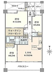 クリオ藤沢善行八番館　新規リノベーション物件