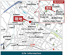 地図を拡大表示