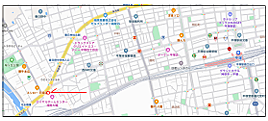 ※現地案内図