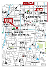 地図を拡大表示