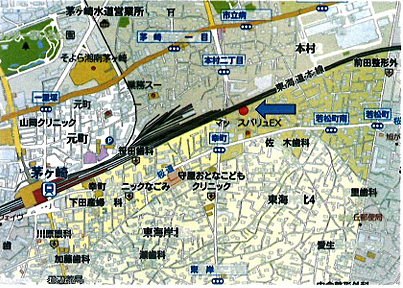 ※現地案内図
