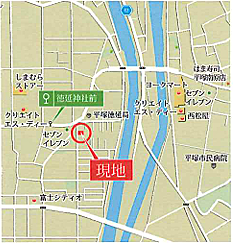 ※現地案内図